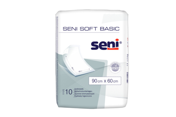 Абсорбиращи хигиенни чаршафи Seni Soft Basic 90×60, 10бр